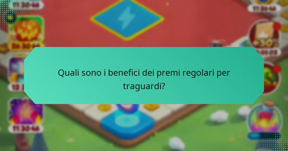 Quali sono i benefici dei premi regolari per traguardi?